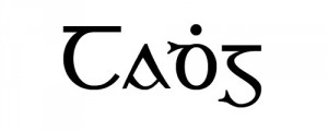 Tadhg in old Gaelic script